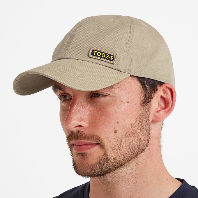 Hewitt Baseball Cap in Pebble Baseball Caps TOG24