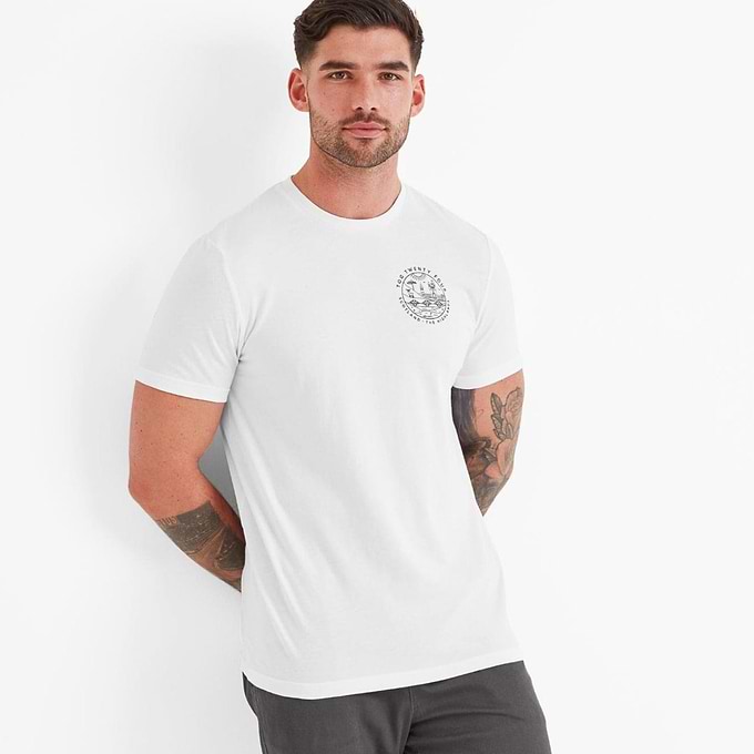 Highland Mens T-Shirt - Optic White