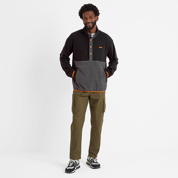 Horth Mens Half Zip Fleece - Black