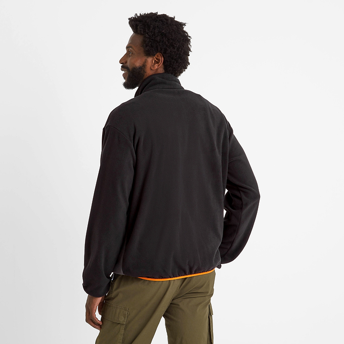 Horth Mens Half Zip Fleece - Black