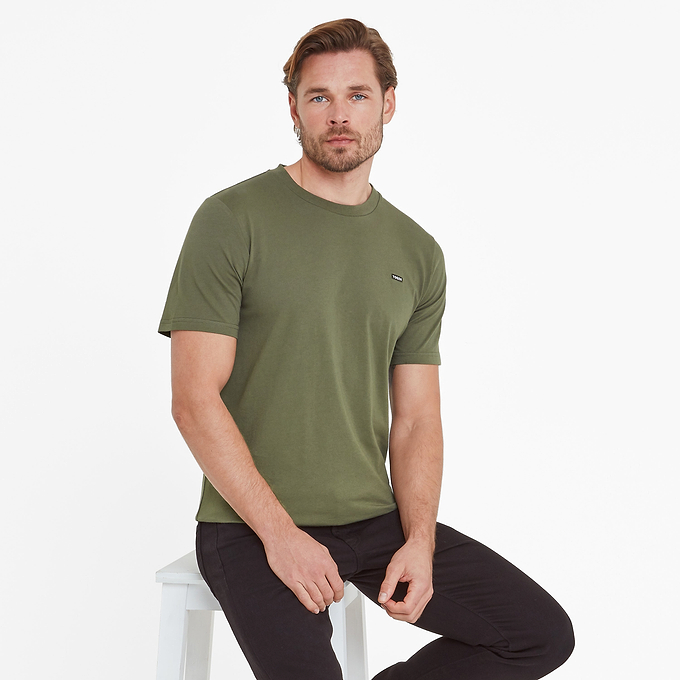 Howard Mens T-Shirt - Forage Green