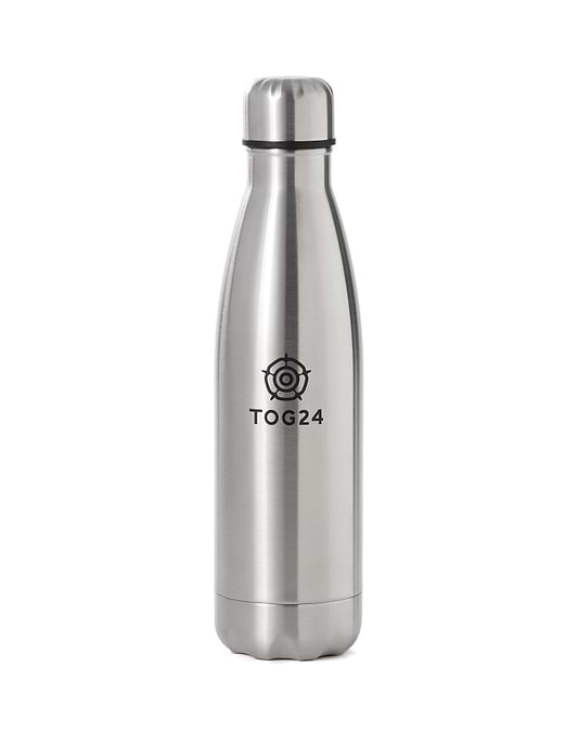 Hydrate 0.5l Bottle Flask - Steel/Black