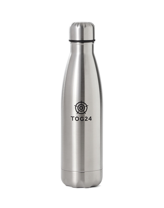 Hydrate 0.5l Bottle Flask - Steel/Black