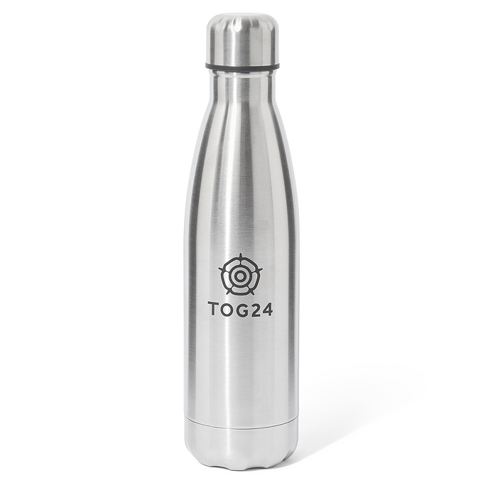 Hydrate Bottle Flask - Steel/Black