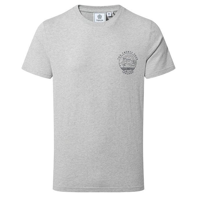 Ireland Mens T-Shirt - Light Grey Marl