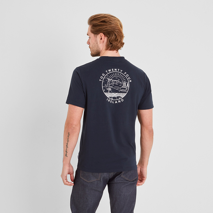 Ireland Mens T-Shirt - Dark Indigo