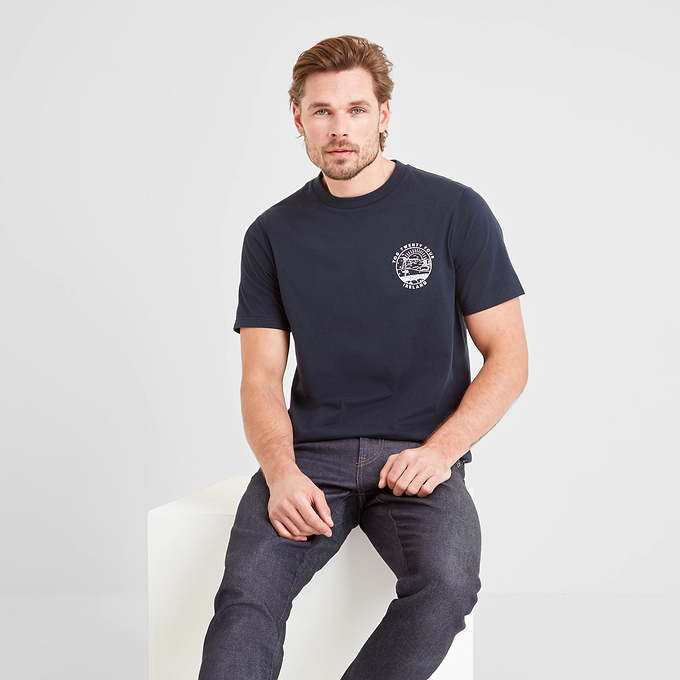 Ireland Mens T-Shirt - Dark Indigo