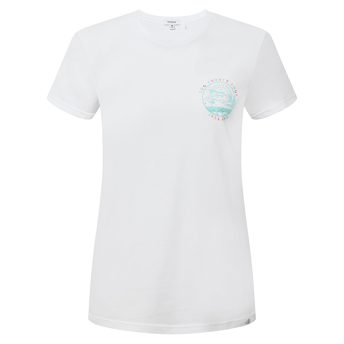 Ireland Womens T-Shirt - Optic White