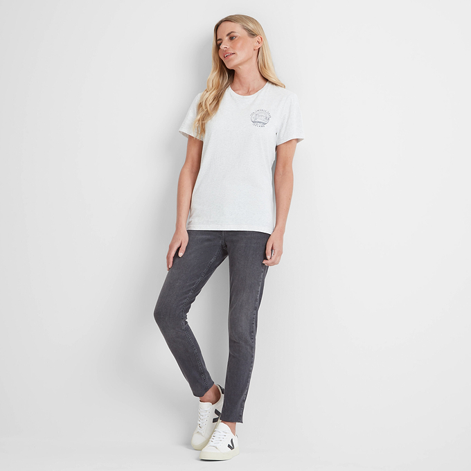 Ireland Womens T-Shirt - Ice Grey Marl