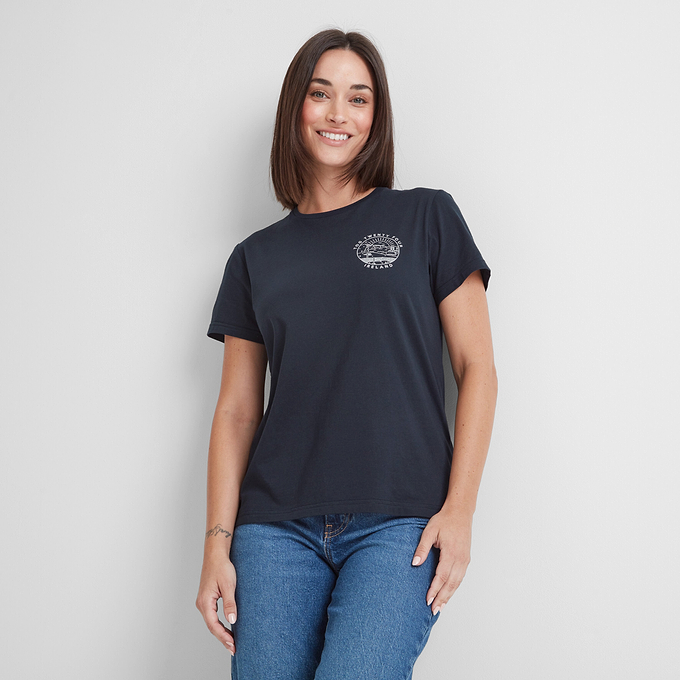 Ireland Womens T-Shirt - Dark Indigo