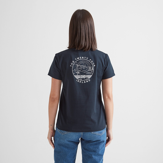 Ireland Womens T-Shirt - Dark Indigo