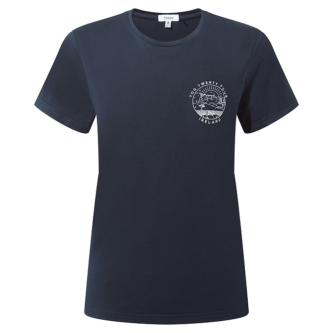 Ireland Womens T-Shirt - Dark Indigo
