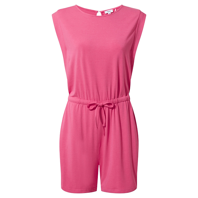Jacinda Womens Jumpsuit - Pink Flambe