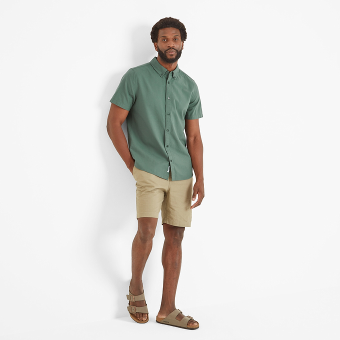 Jayden Mens Shirt - Light Forest