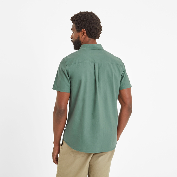 Jayden Mens Shirt - Light Forest
