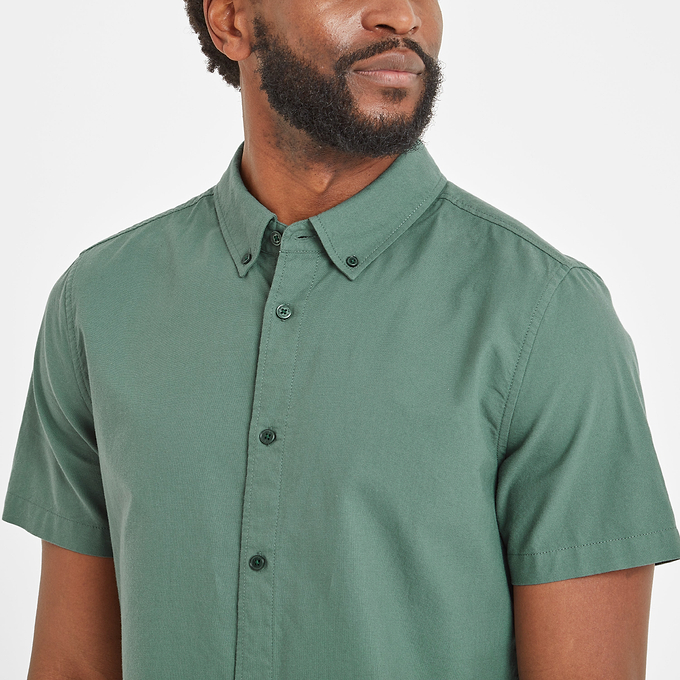 Jayden Mens Shirt - Light Forest