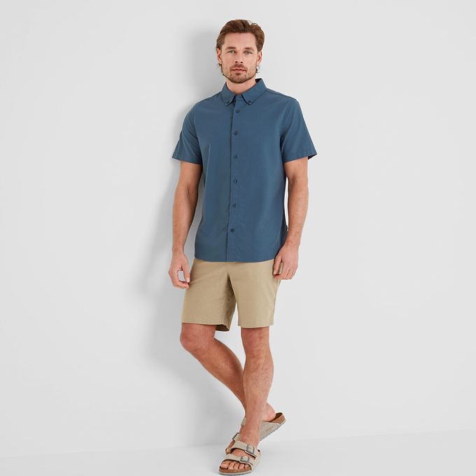 Jayden Mens Shirt - Night Sea