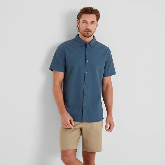 Jayden Mens Shirt - Night Sea