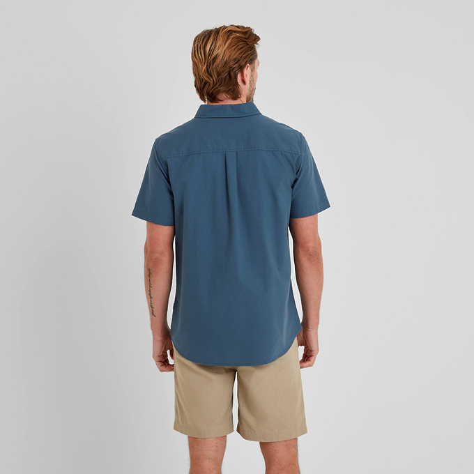 Jayden Mens Shirt - Night Sea
