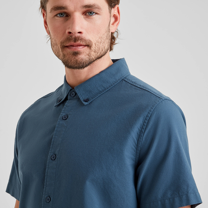 Jayden Mens Shirt - Night Sea