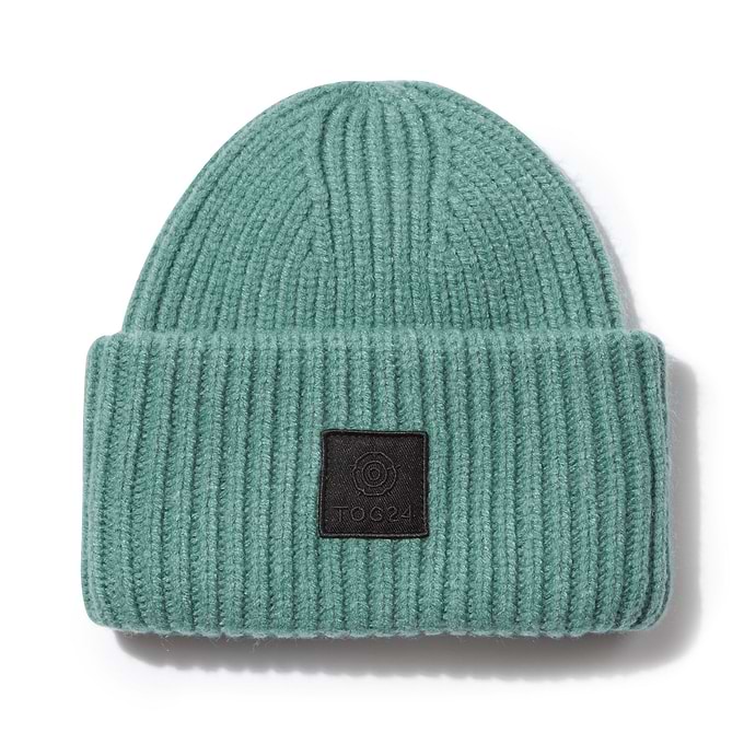 Jendon Unisex Knitted Beanie Hat in Steel Teal TOG24