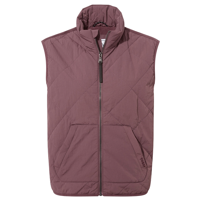 Juni Womens Gilet - Dark Mauve
