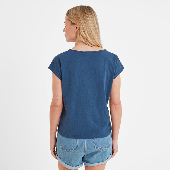 Justine Womens T-Shirt - Dark Denim