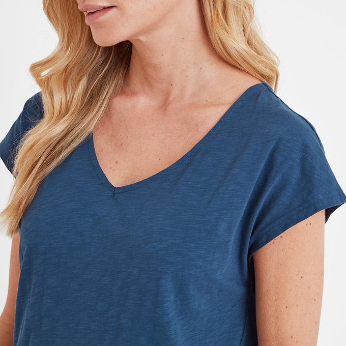Justine Womens T-Shirt - Dark Denim