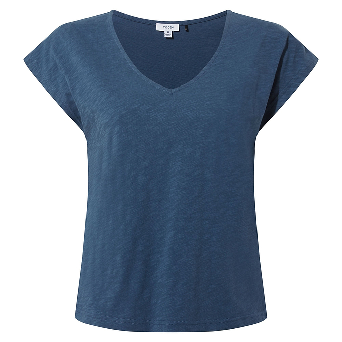 Justine Womens T-Shirt - Dark Denim