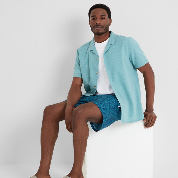 Kai Mens Swimshorts - Night Sea Sketch Print