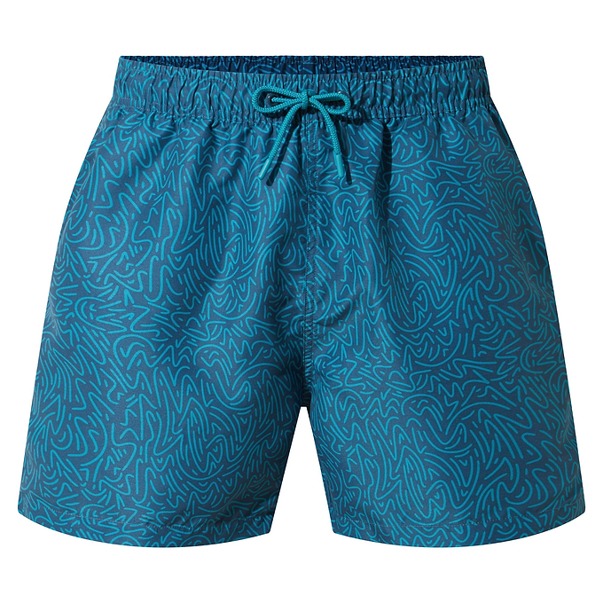 Kai Mens Swimshorts - Night Sea Sketch Print