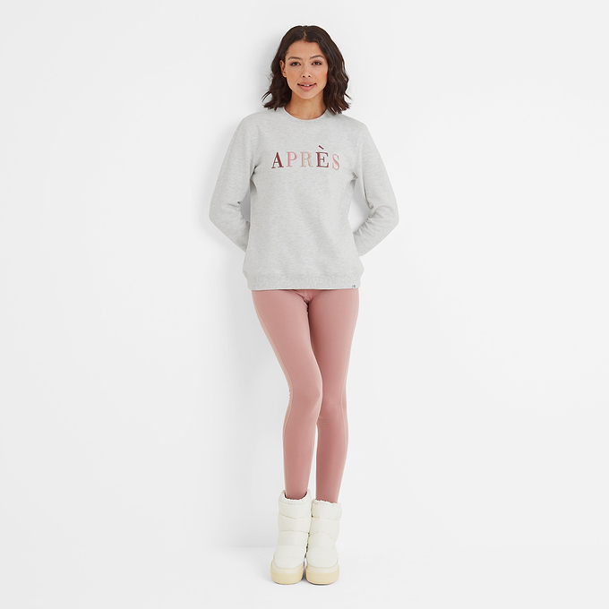 Kareena Womens Sweat - Ice White Marl