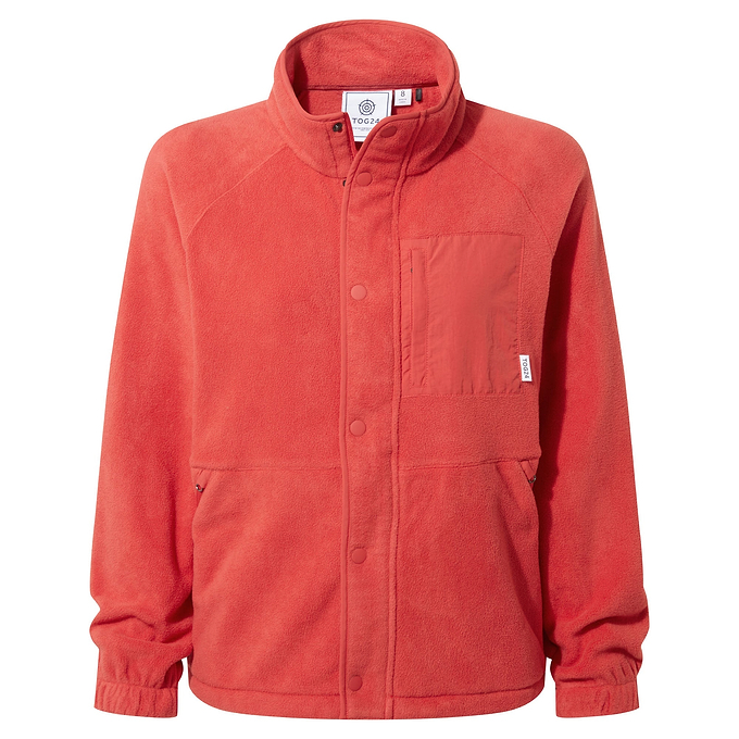 Kayford Womens Microfleece Jacket - Cranberry