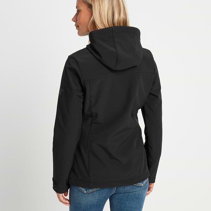 Keld Womens Softshell Hooded Jacket - Black