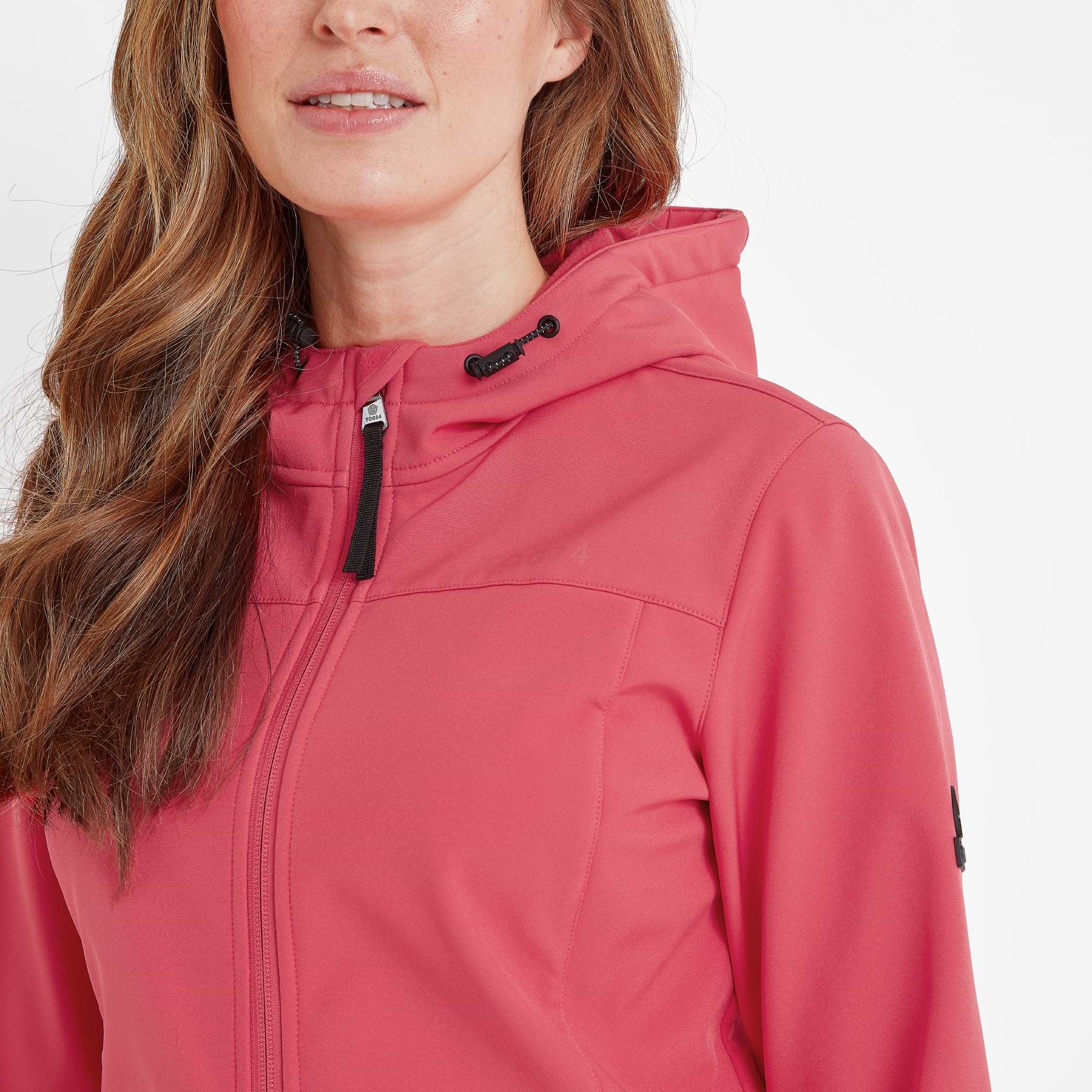 Keld Womens Softshell Hooded Jacket - Sunset Coral – TOG24