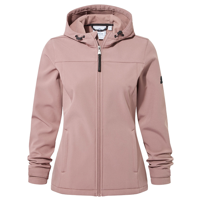 Keld Womens Softshell Hooded Jacket - Mauve
