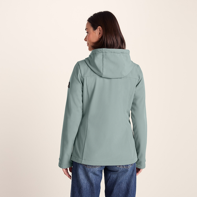 Keld Womens Softshell Hoody - Smokey Teal