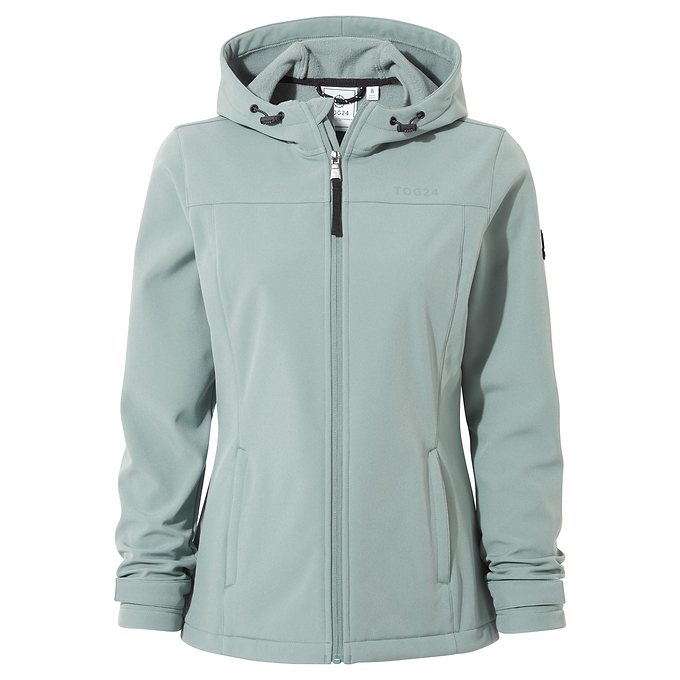 Keld Womens Softshell Hoody - Smokey Teal