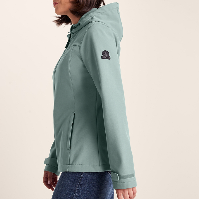 Keld Womens Softshell Hoody - Smokey Teal