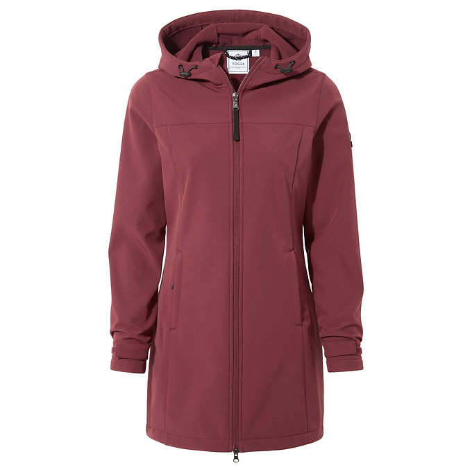 TOG 24 Keld - Giacca estiva con cappuccio, da donna, calda e antivento, con esterno in softshell impermeabile, KELDH300, Nero , 18 TOG 24 Keld - Giacca estiva con cappuccio, da donna, calda e antivento, con esterno in softshell impermeabile, KELDH300, Nero , 18