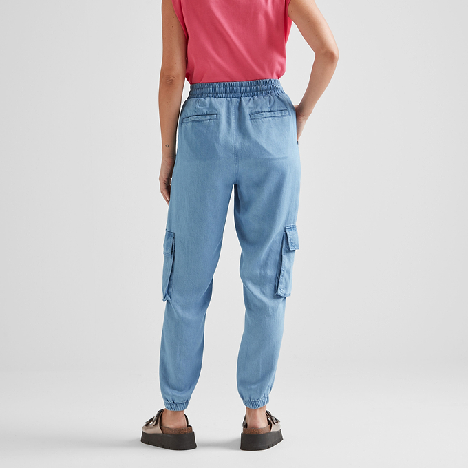 Keney Womens Trousers - Faded Indigo