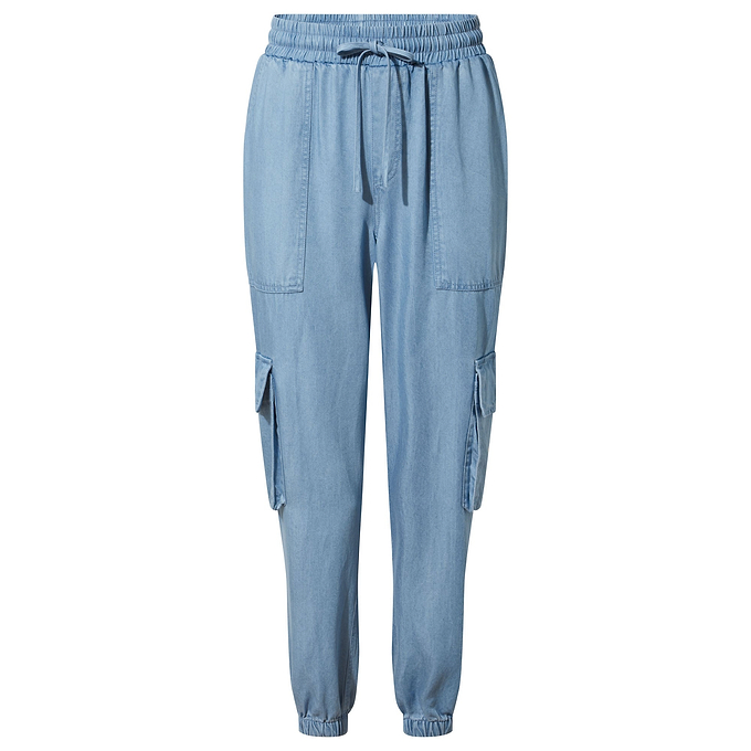 Keney Womens Trousers - Faded Indigo