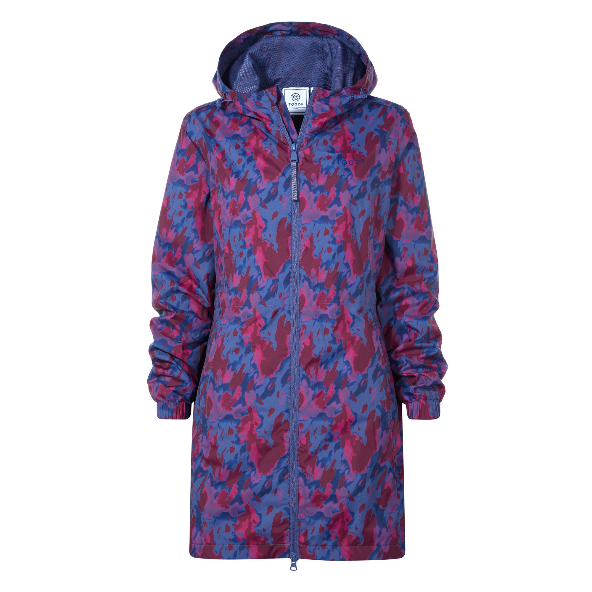 Kilnsey Womens Waterproof Jacket - Oxford Blue Abstract Print – TOG24