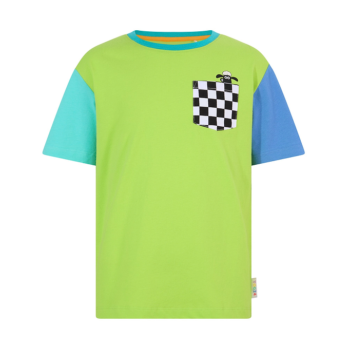 Ladoum Kids Shaun the Sheep T-Shirt - Lime Green