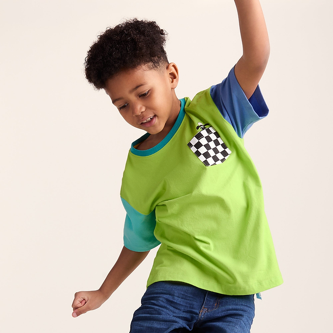 Ladoum Kids Shaun the Sheep T-Shirt - Lime Green