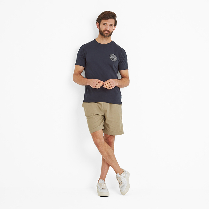 Lakes Mens T-Shirt - Dark Indigo