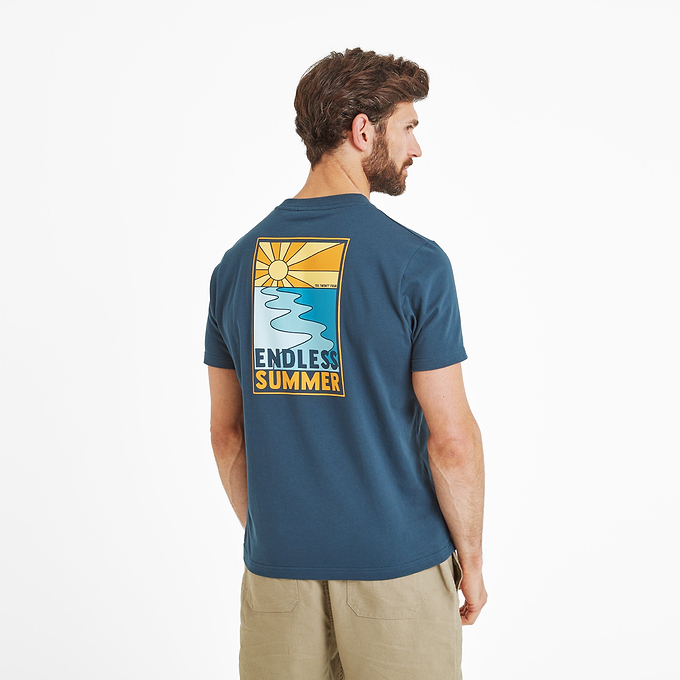 Lalo Mens T-Shirt - Inky Blue