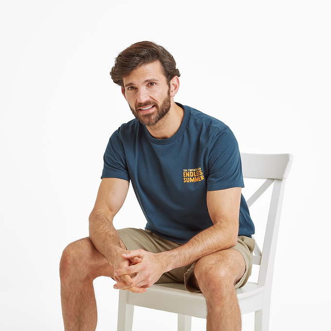 Lalo Mens T-Shirt - Inky Blue