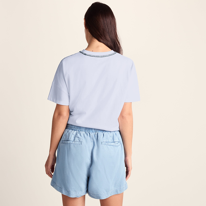 Laurie Womens 100% Cotton Supersoft Boxy Fit T-Shirt - Optic White