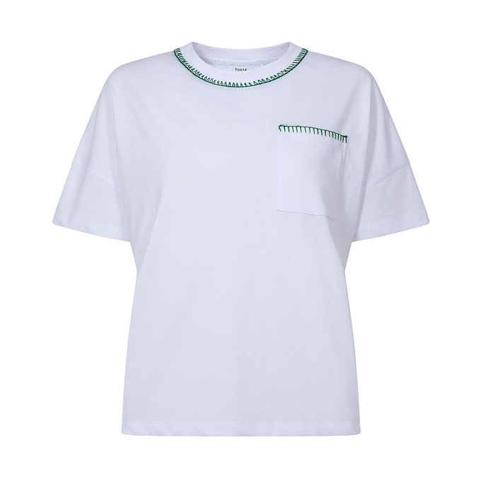 Laurie Womens 100% Cotton Supersoft Boxy Fit T-Shirt - Optic White
